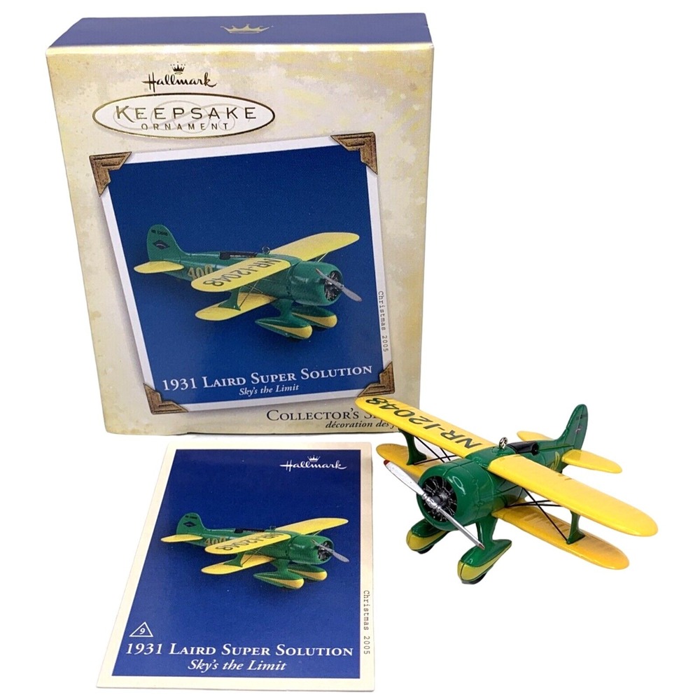 Hallmark‎ 1931 LAIRD SUPER SOLUTION 2005 Keepsake Ornament Sky's the Limit #9